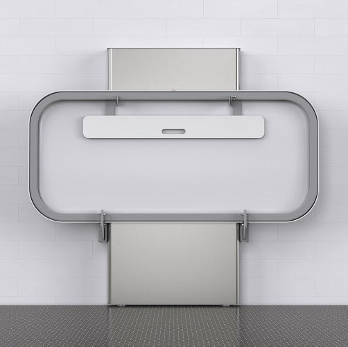 FD-800SS-01 - Foundations Surface Mounted Stainless Steel Ascent changing table