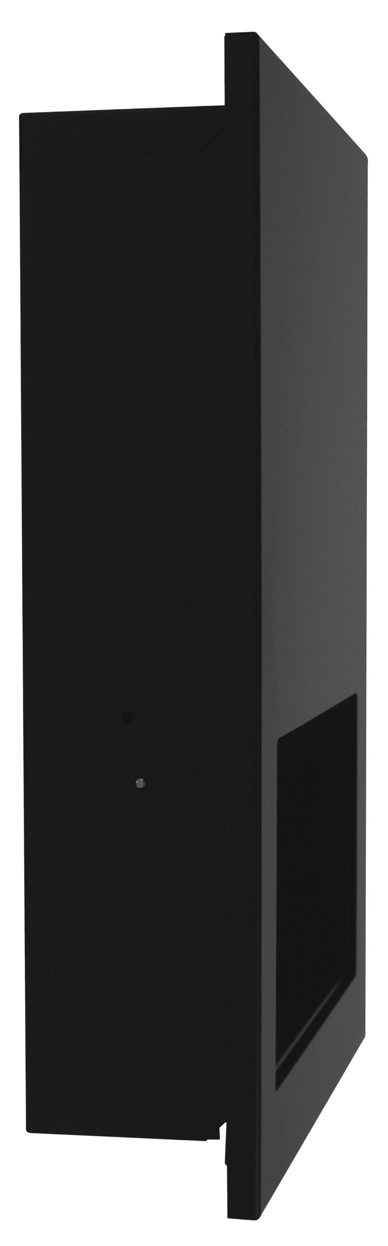 Bobrick TrimLine Black Paper Towel Dispenser Side