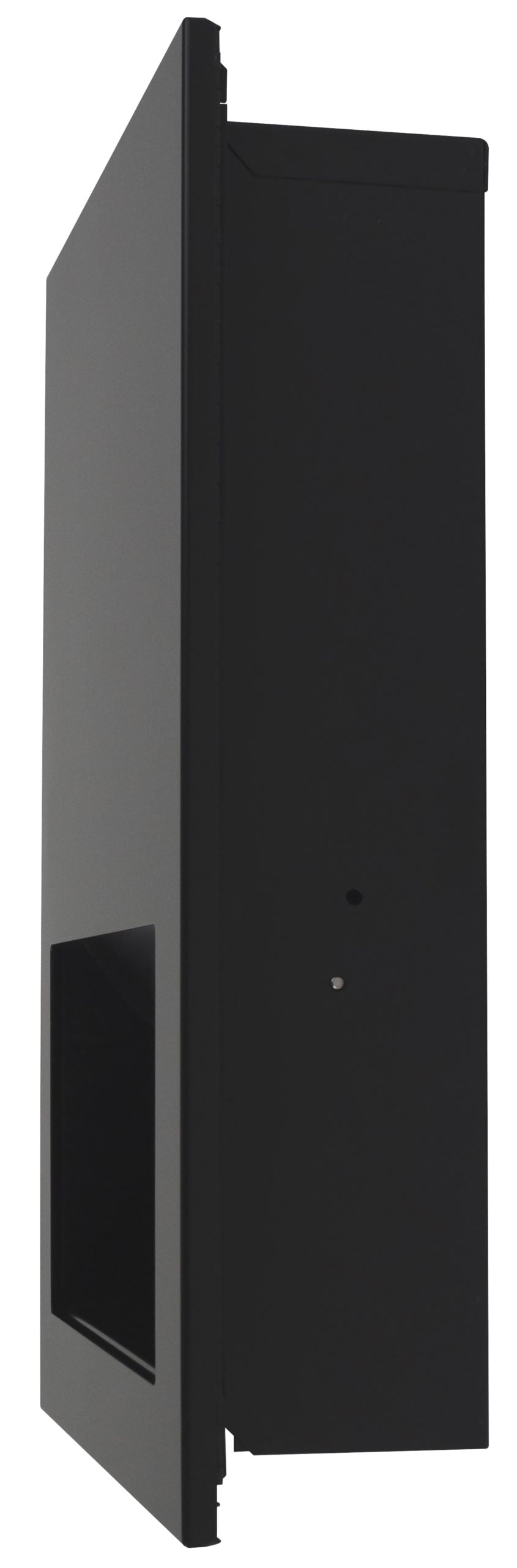 Bobrick TrimLine Black Paper Towel Dispenser Side 2