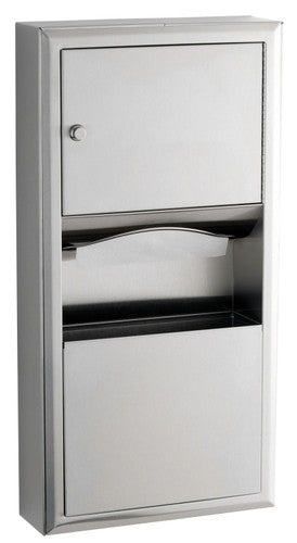 B-3699 - ClassicSeries surface mounted Paper Towel Dispenser/Waste Receptacle