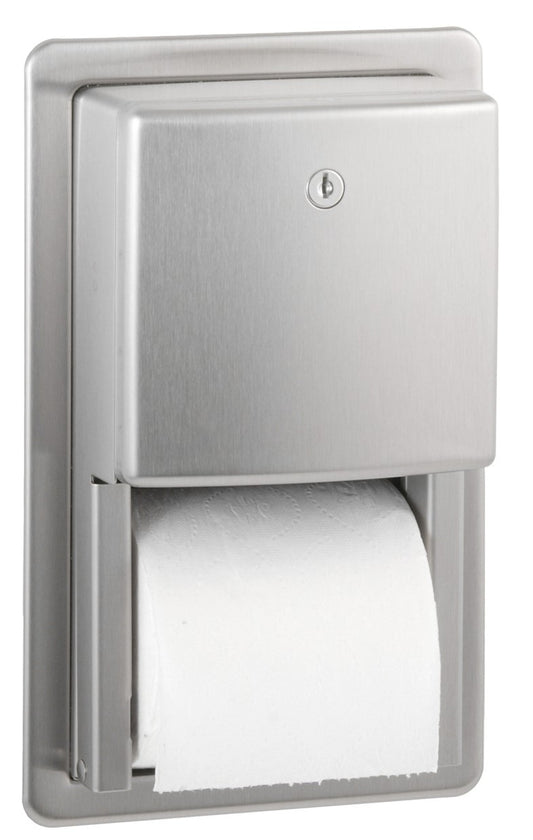 B-4388 - Bobrick Contura series Recessed Multi-Roll Toilet Tissue Dispenser