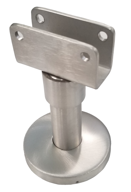 200-024 - EAD Stainless Steel 3/4'' x 4'' Euro style leg