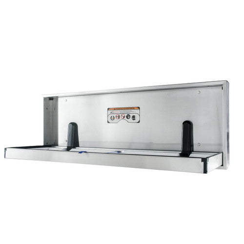 FD-100SSE-SM - Foundations Surface Mounted Stainless Steel Premier Extended Length Changing Station