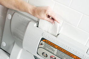 Change station liner dispenser