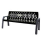 Frost black 6" bench