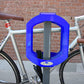 Frost bike rack bike stop blue bike