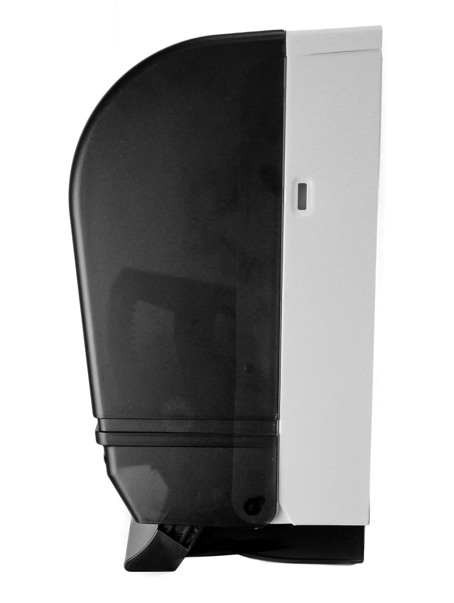 Frost Transparent Paper Towel Dispenser Side View