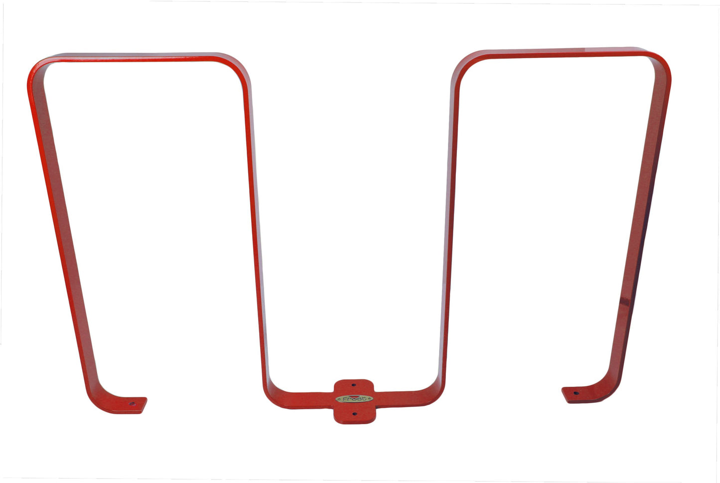Frost Red Bike Rack Linguini Front view