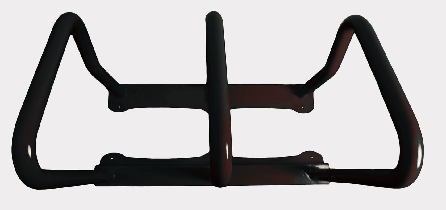 F-2090-BLACK - Frost Black "Surf" Six Bike Rack
