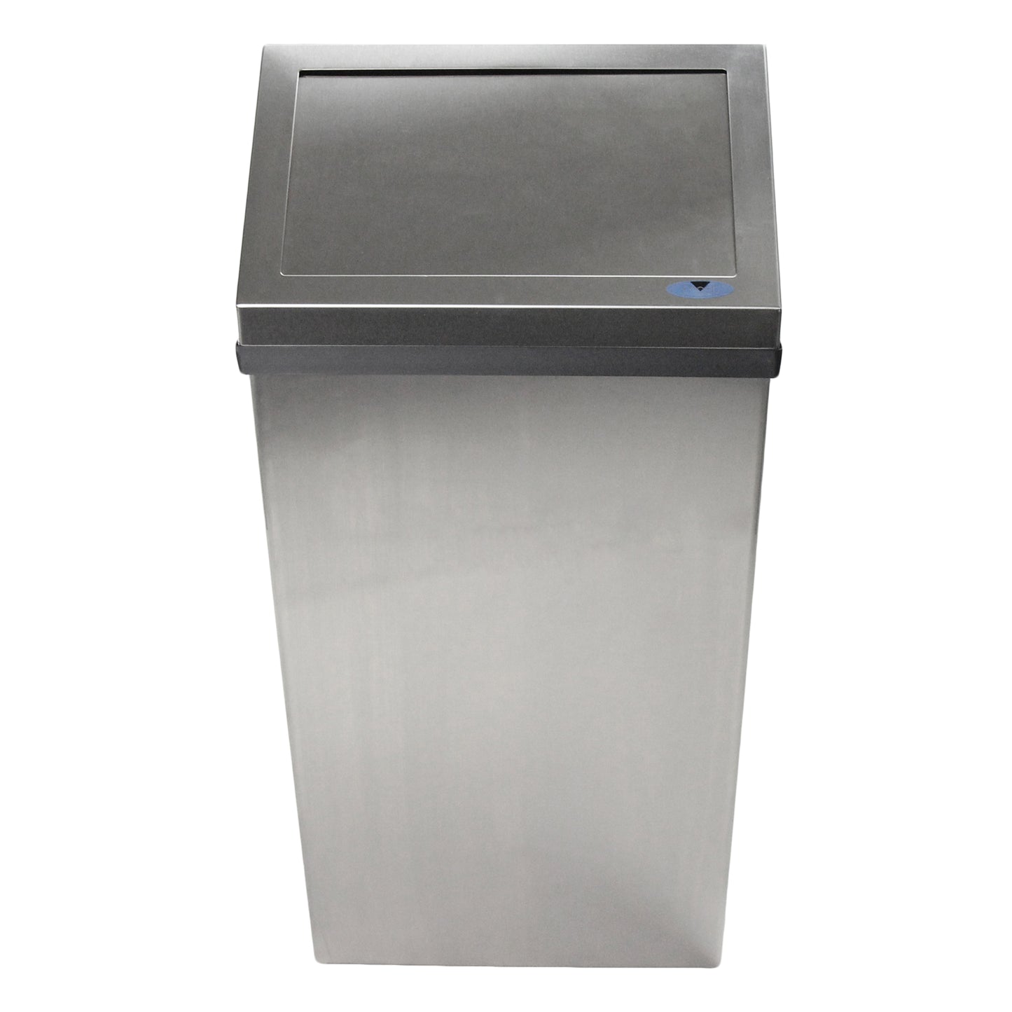 Frost Stainless Steel Liner Waste Receptacle Front View