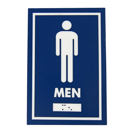 Frost Washroom Sign Male