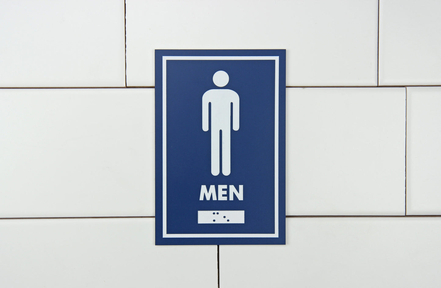 Frost Washroom Sign in use