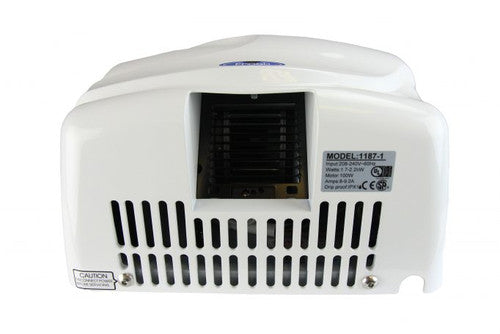 Frost hand dryer white bottom