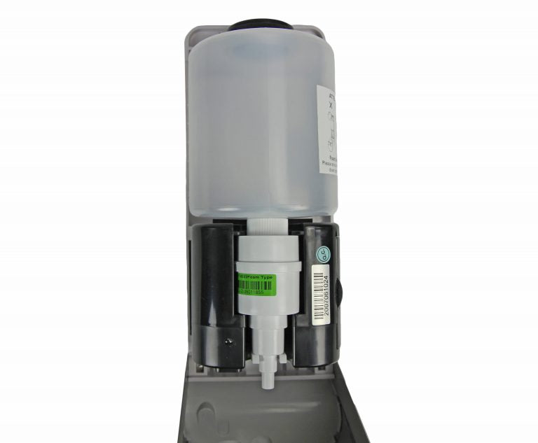 Frost soap dispenser internal view