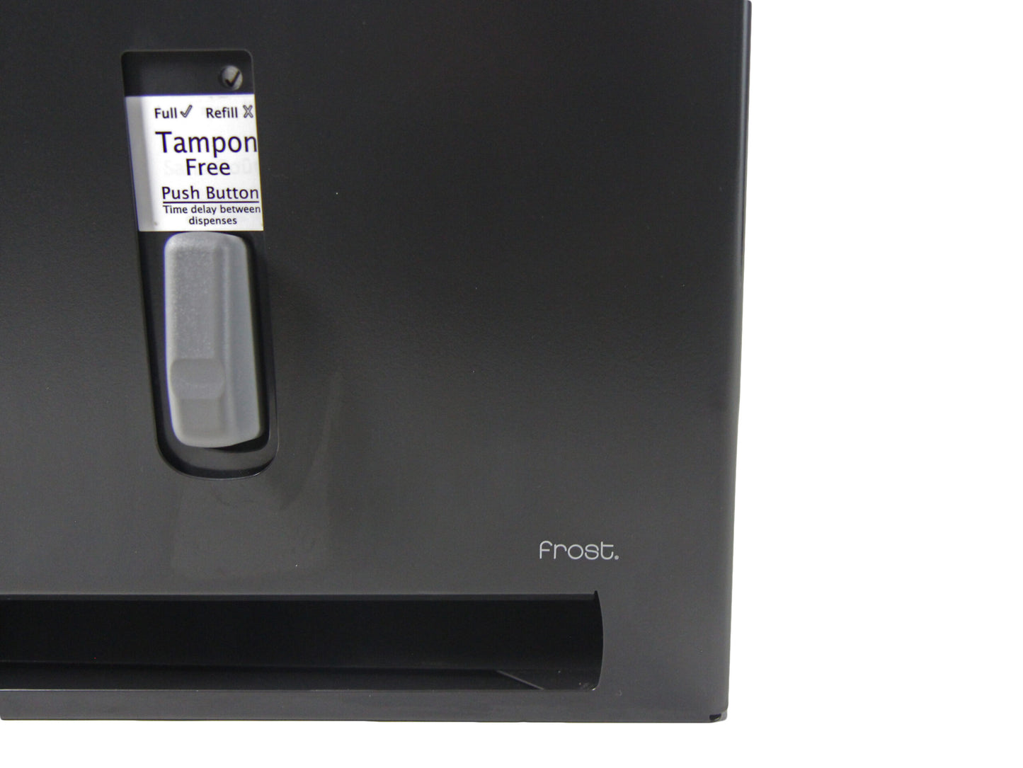 Frost Black Napkin/Tampon Vendor Brand View