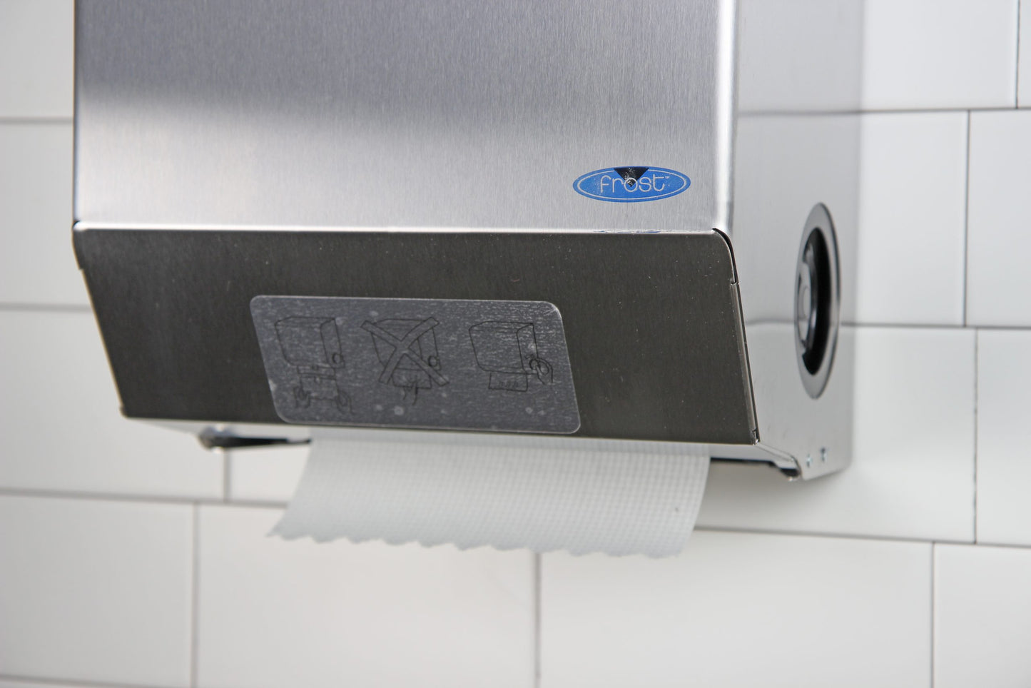 Frost SS Paper Towel Dispenser Close View