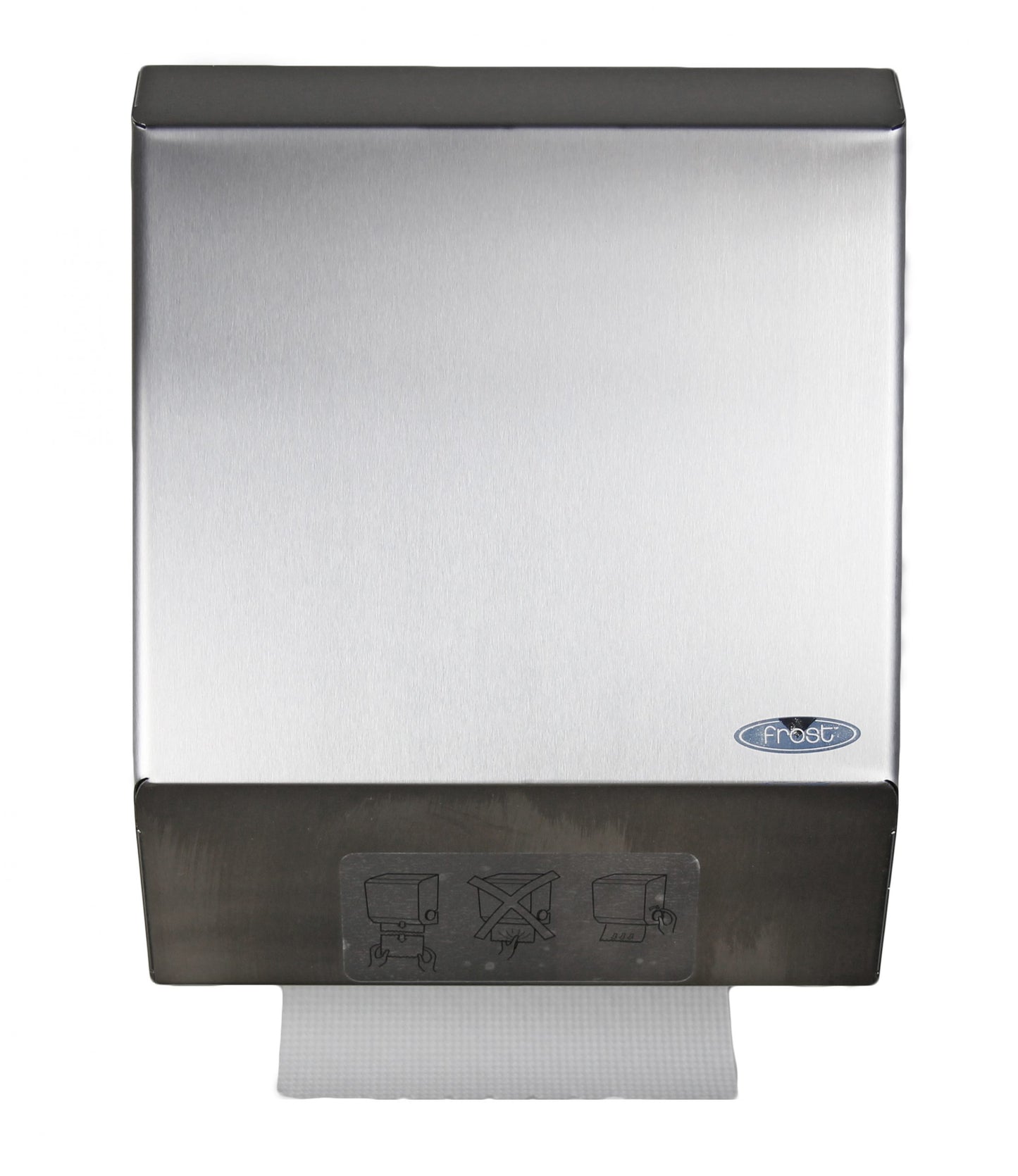 Frost SS Paper Towel Dispenser Paper View