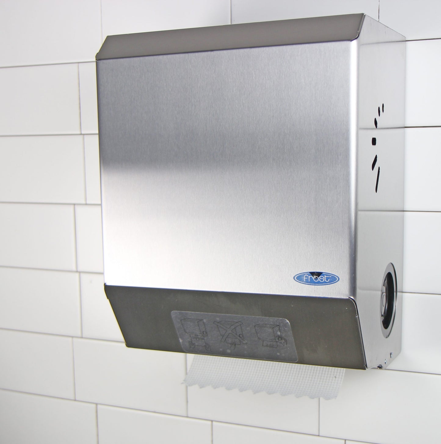 Frost SS Paper Towel Dispenser Wall View
