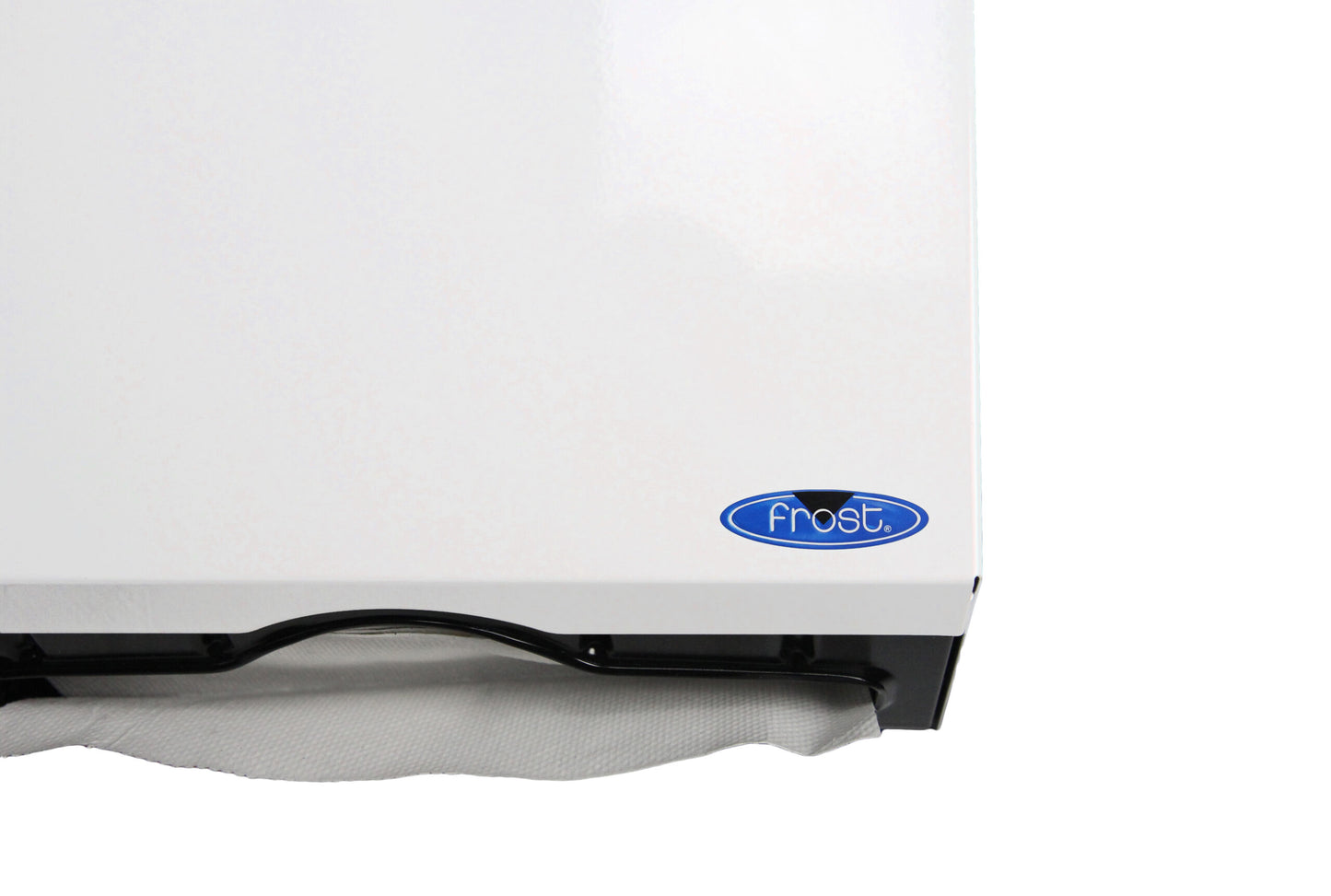 Frost White Paper Towel Dispenser Close View