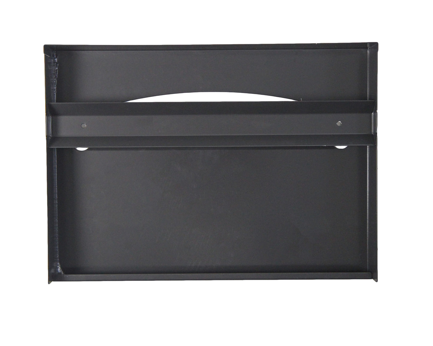 Frost Black Toilet Seat Cover Dispenser Back View