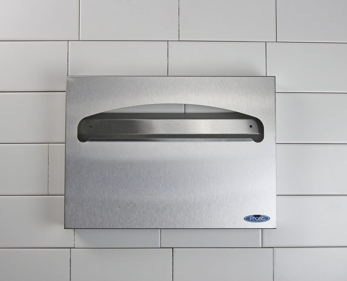 Frost Stainless Steel Toilet Seat Cover Dispenser wall view