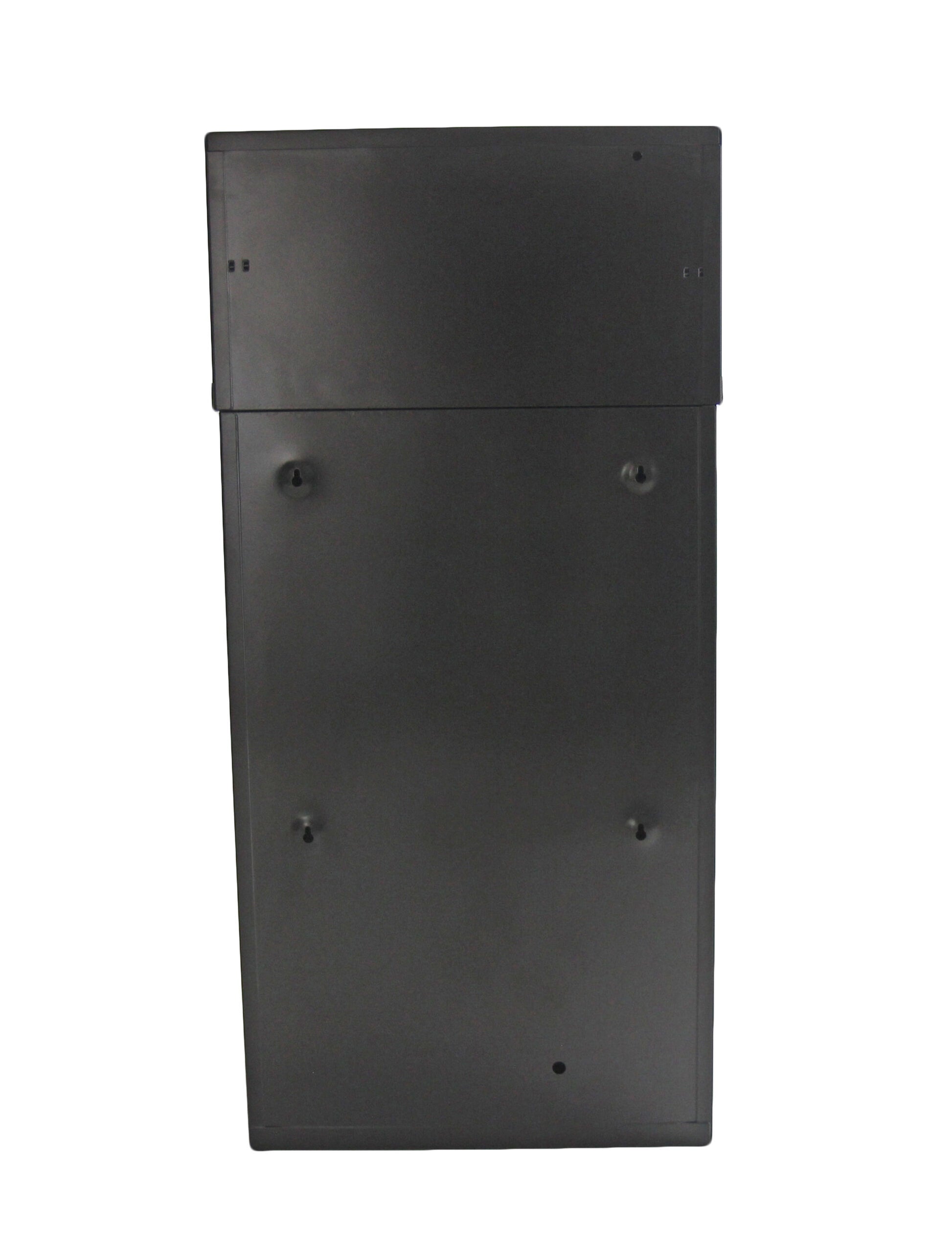 Frost Black Waste Receptacle Back View