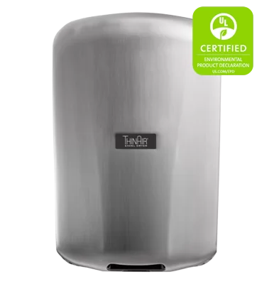 Hand dryer Excel ThinAir stainless