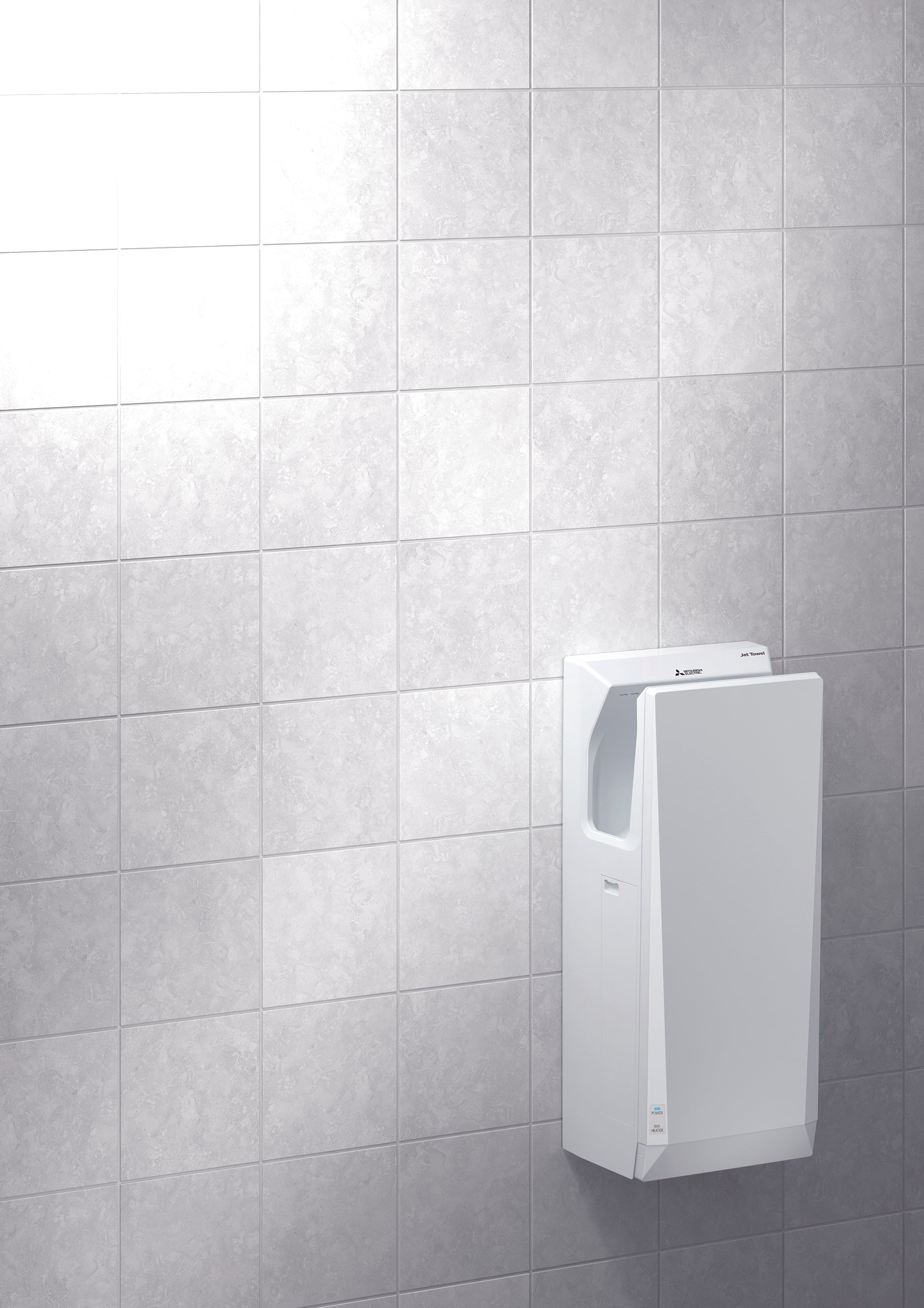 Mitsubishi White Jet Towel Slim Washroom