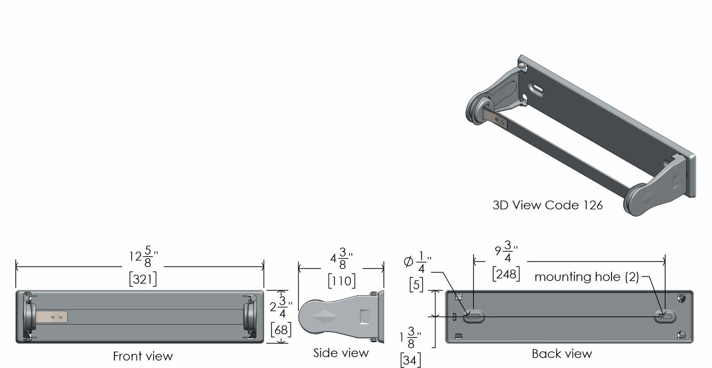 Frost Paper Holder Plans View