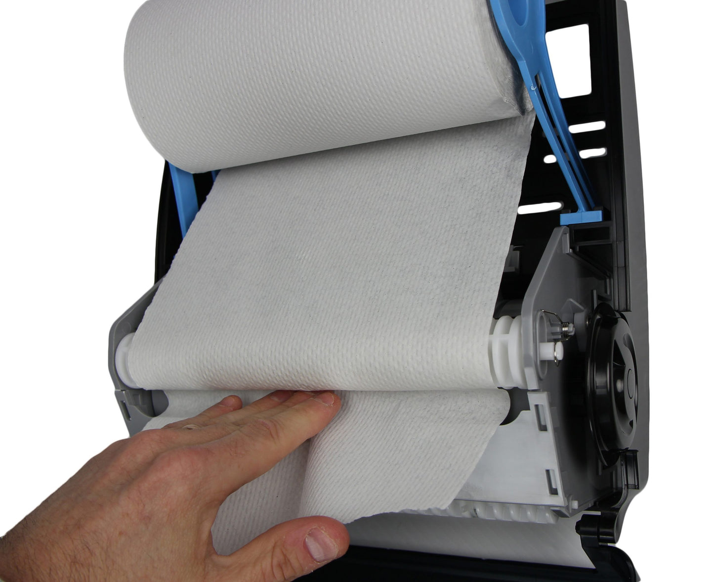 Frost Mechanical Paper Towel Dispenser Open View
