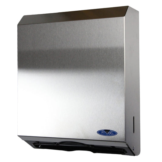 F-107 - Frost Multifold "C" Fold Stainless Steel Paper Towel Dispenser