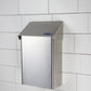 Sanitary napkin disposal Frost stainless wall