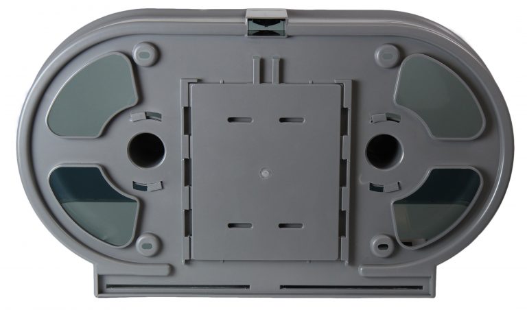 Toilet tissue dispenser Frost black back