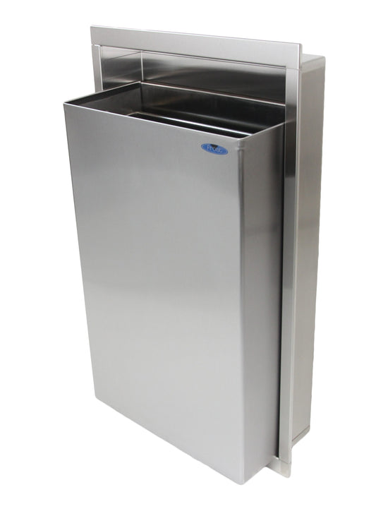 Waste receptacle Frost semi recessed 