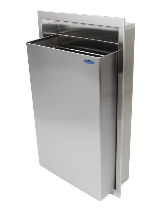 Waste receptacle Frost semi recessed