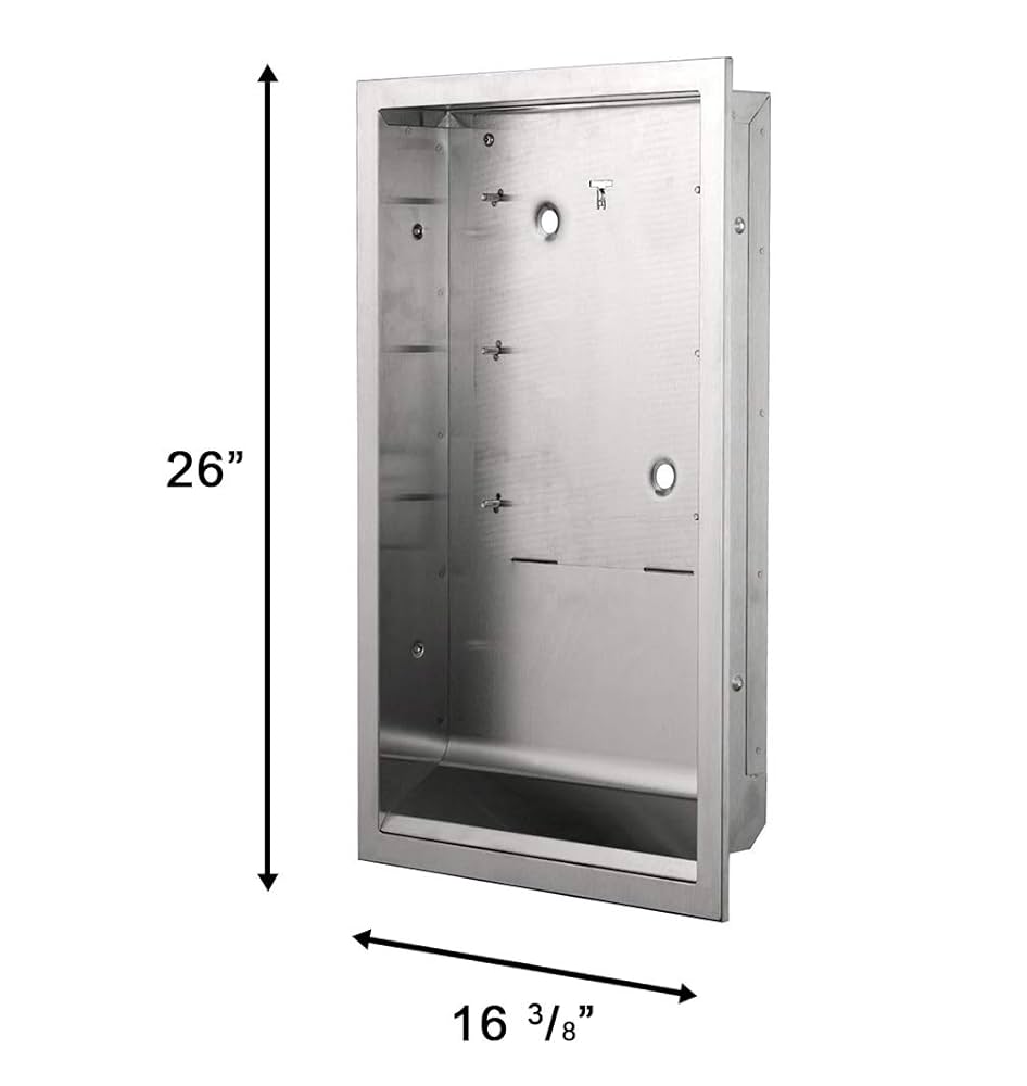 Ensemble d'encastrement Excel, acier inoxydable brossé (séchoirs non inclus)