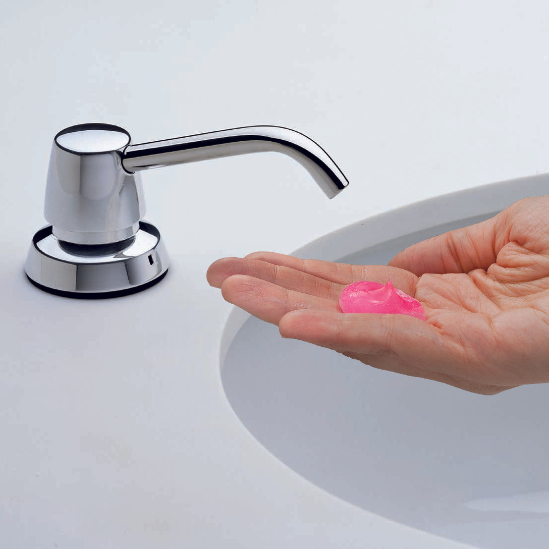 Bobrick Soap Dispenser Action