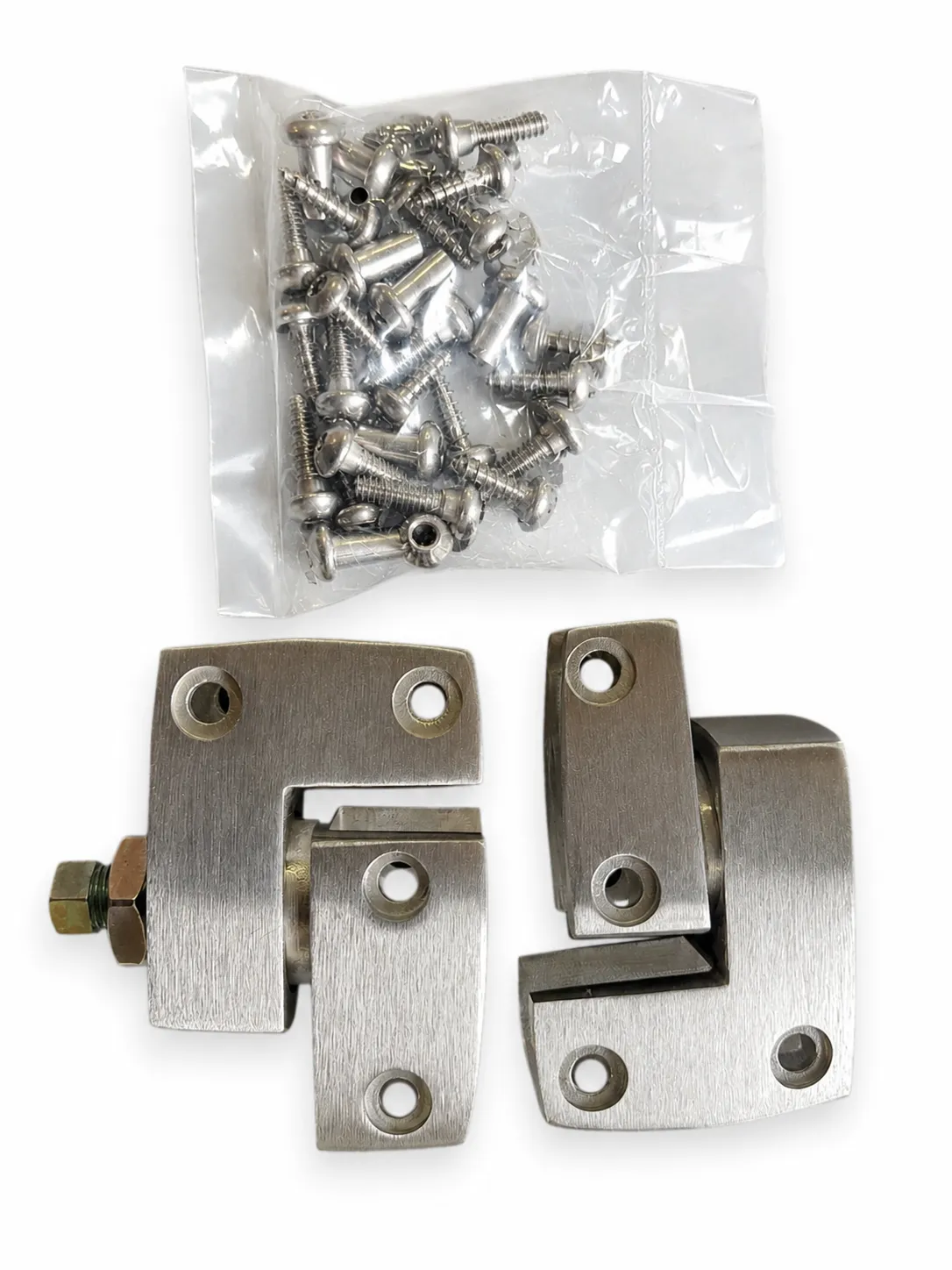 K-400-001 - EAD Wrap Hinge Door Hardware , screws included.