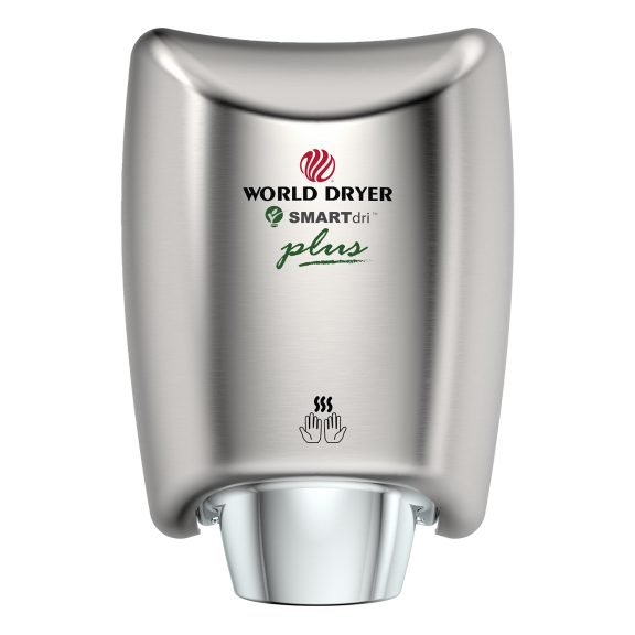 Séchoir à mains automatique blanc de la collection World Dryer