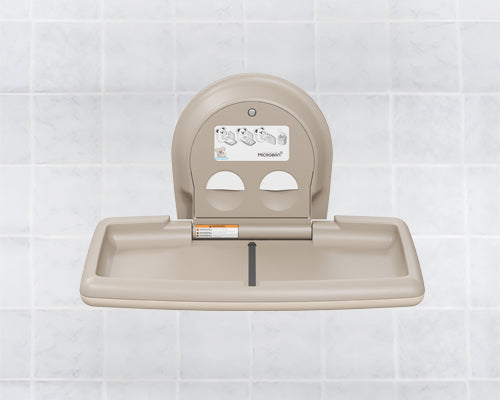 Baby change station Koala Kare beige open