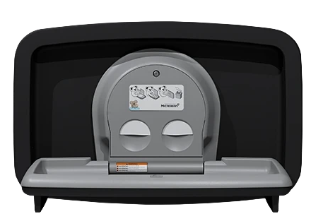 KB310-SSRE-MBLK - Koala Kare Horizontal Mat Black Recess Mounted Baby Changing Station