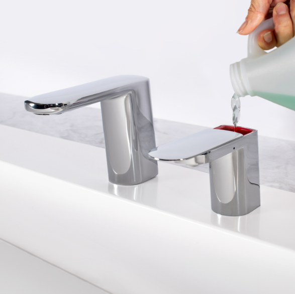 B-968 - Distributeur de savon mousse rechargeable Fino Collection, chrome poli