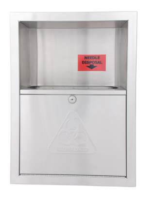 BR-989 Recessed Needle Disposal