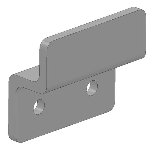 EAD Toilet Partition Hardware concealed keeper