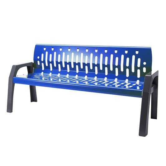 Frost blue 6" bench