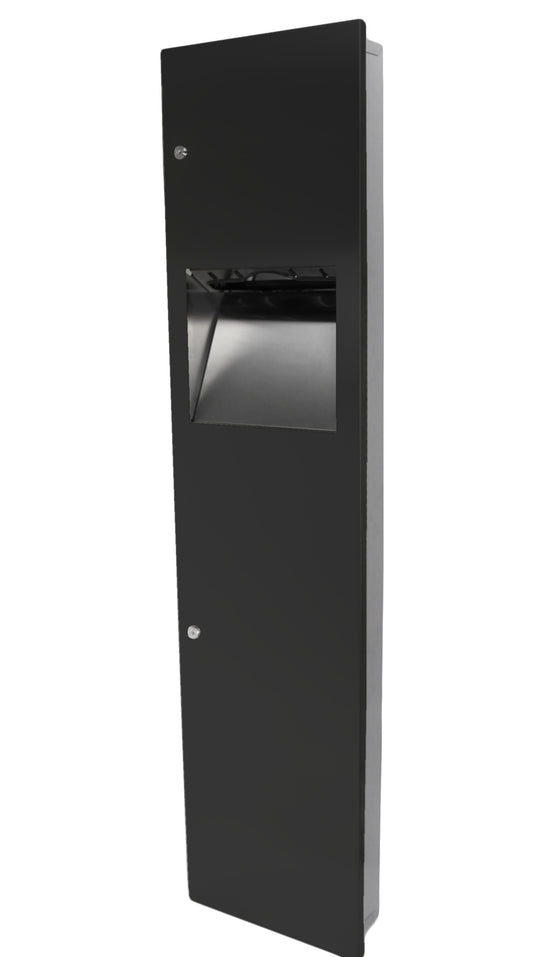 Frost Black Combination Towel/Waste