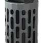 Frost black outdoor waste receptacle 