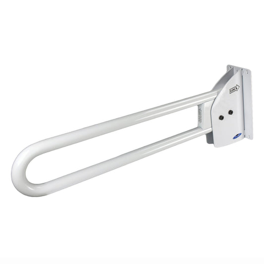 Frost White Swing Up Grab Bar