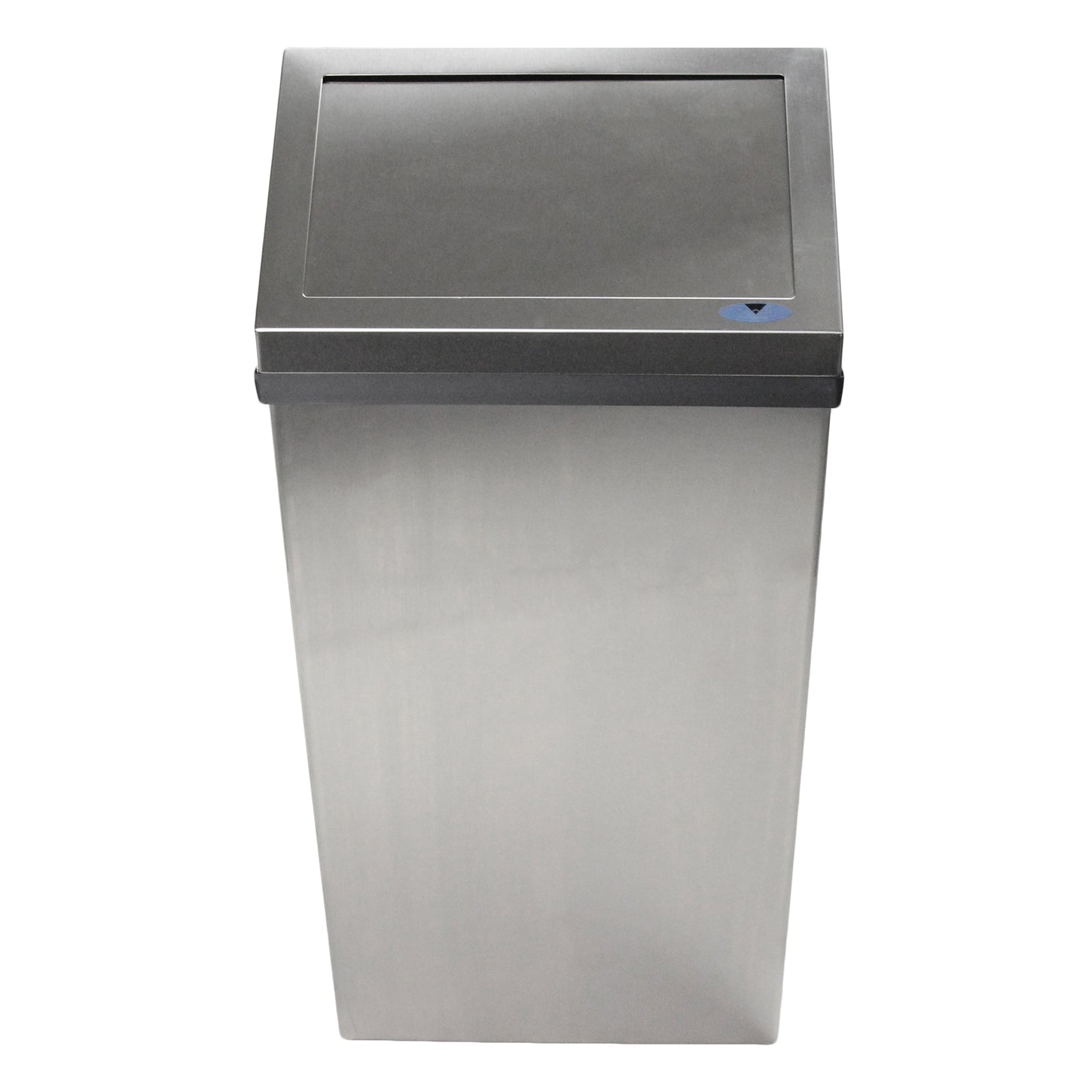 Frost Stainless Steel Liner Waste Receptacle Front View 