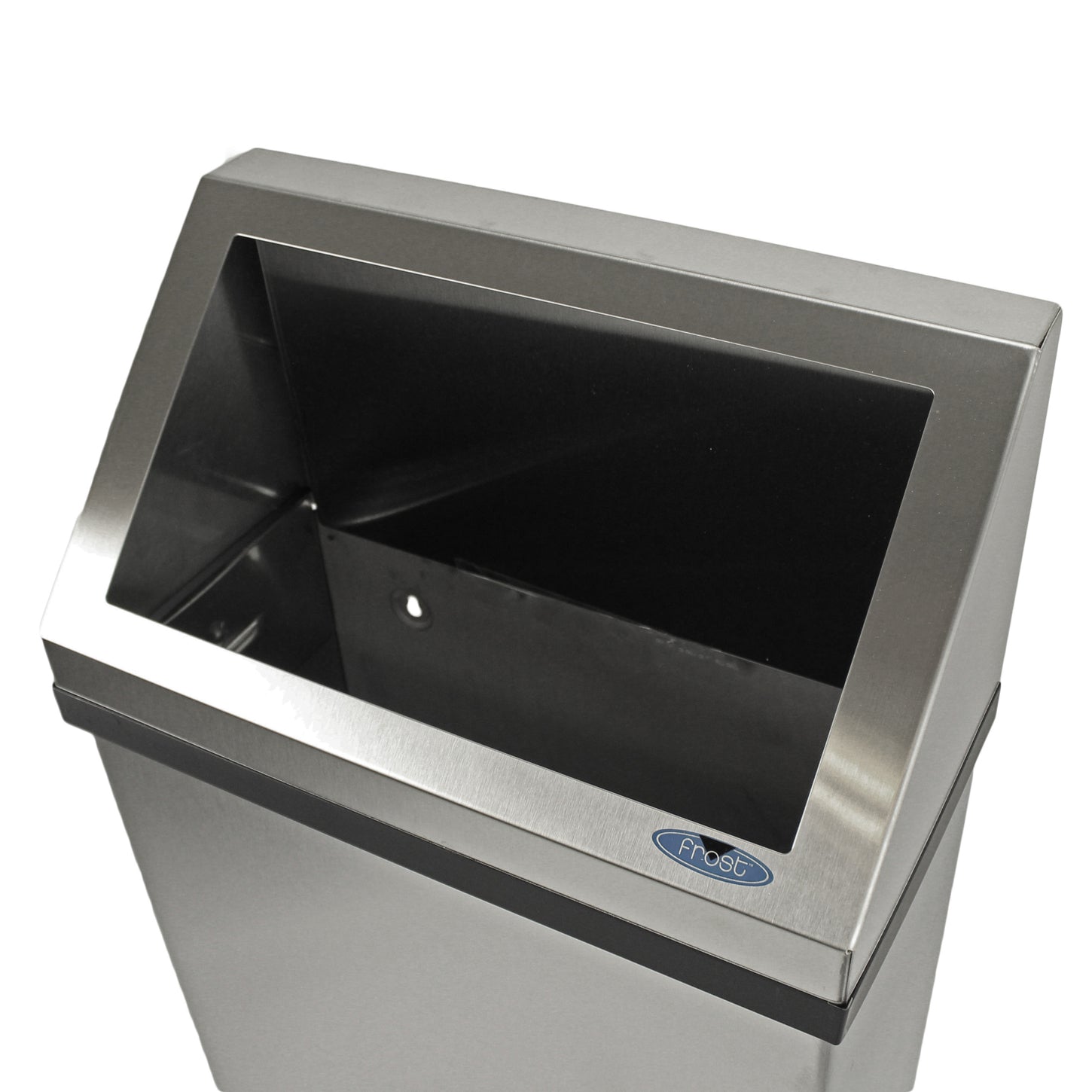 Frost Stainless Steel Waste Receptacle Open